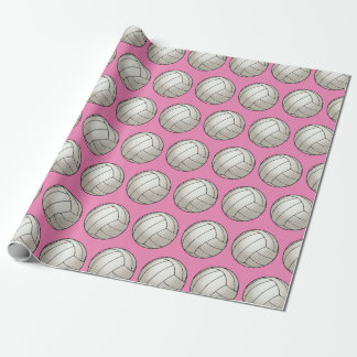 Customizable Volleyball Wrapping Paper