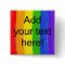 Customizable Watercolor Rainbow