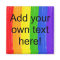 Customizable Watercolor Rainbow