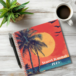 Customizable Watercolor Travel Journal