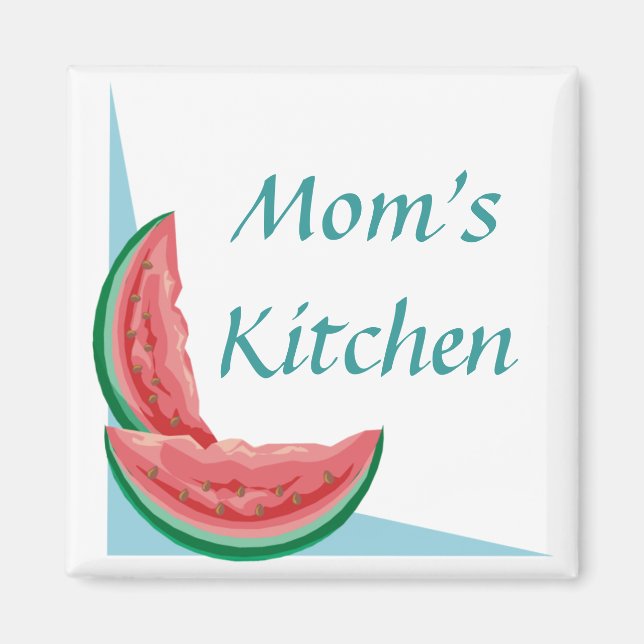 Customizable Watermelon Magnets (Front)