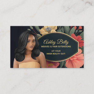 Customizable Weaves Business Cards