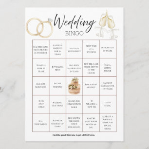 Customizable Wedding Bingo Card & Photo Template
