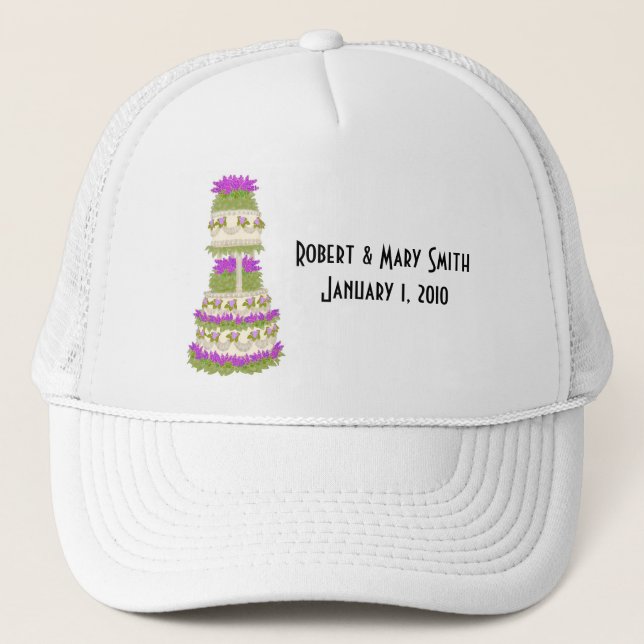 Customizable Wedding Cake Hat (Front)