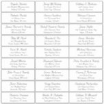 Customizable wedding guest address labels sticker<br><div class="desc">Easy to personalize,  names and addresses / individual wedding shipping address label stickers for guests.</div>