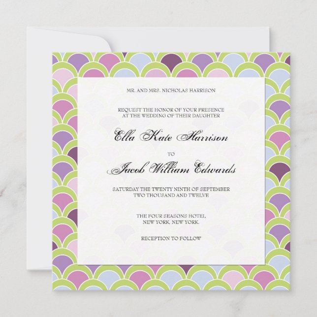 Customizable Wedding Invitation (Front)