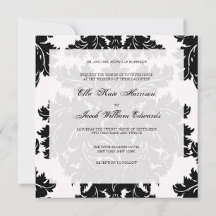 Customizable Wedding Invitation :: DAMASK