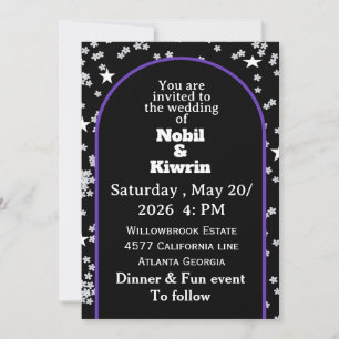 Customizable Wedding Invitation   Elegant 