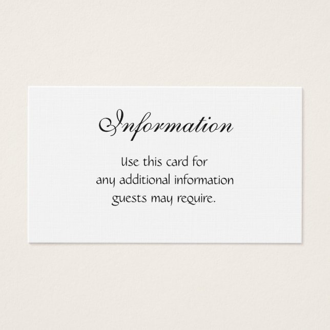 Customizable Wedding Invitation Sets (Front)