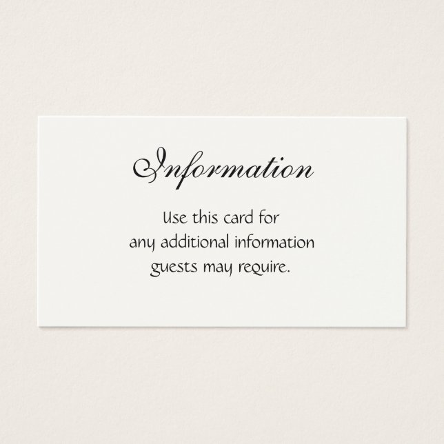 Customizable Wedding Invitation Sets (Front)