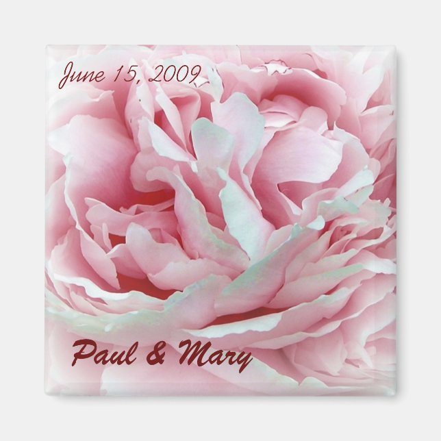 Customizable Wedding Magnet (Front)