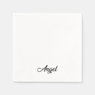 Customizable Wedding Paper Napkin