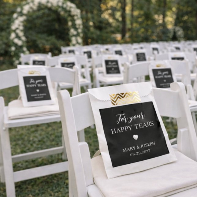 Customizable Wedding Tissue Paper Packs  Favour Bag (Creator Uploaded)