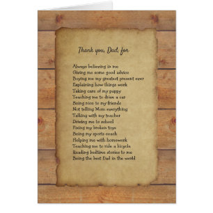 (Customizable) Western Style Father's Day Card