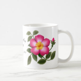 Customizable Wild Rose Mug