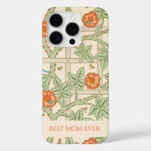 Customizable William Morris-Inspired iPhone 16 Pro Case