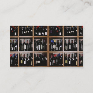 Customizable wine crates business cards