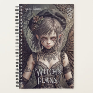 Customizable - "Witch's Plans #1"  Planner