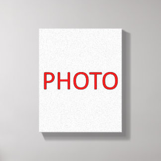 Customizable with photo canvas print