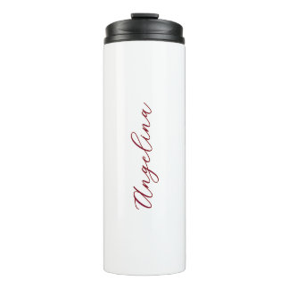 Customizable with your name or unique message  thermal tumbler