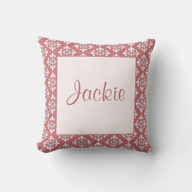 Customizable with Your Text Pillow (Front)