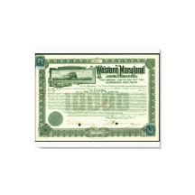 Customizable WM Railroad Gold Bond Reproduction