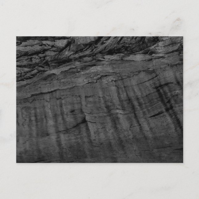 Customizable Wood Grain Postcard (Front)