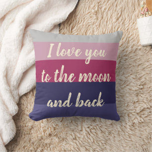 Customizable Words Throw Pillow