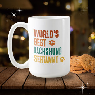 Customizable World's Best {Your Dog Breed} Servant Coffee Mug