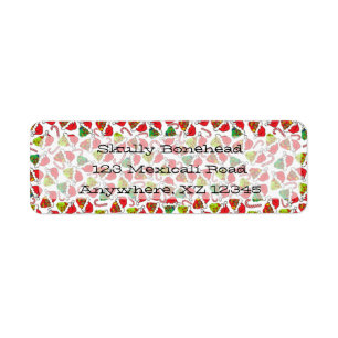 Customizable Xmas Sugar Skulls