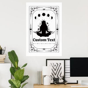 Customizable Yoga Home Office Decor Mental Health