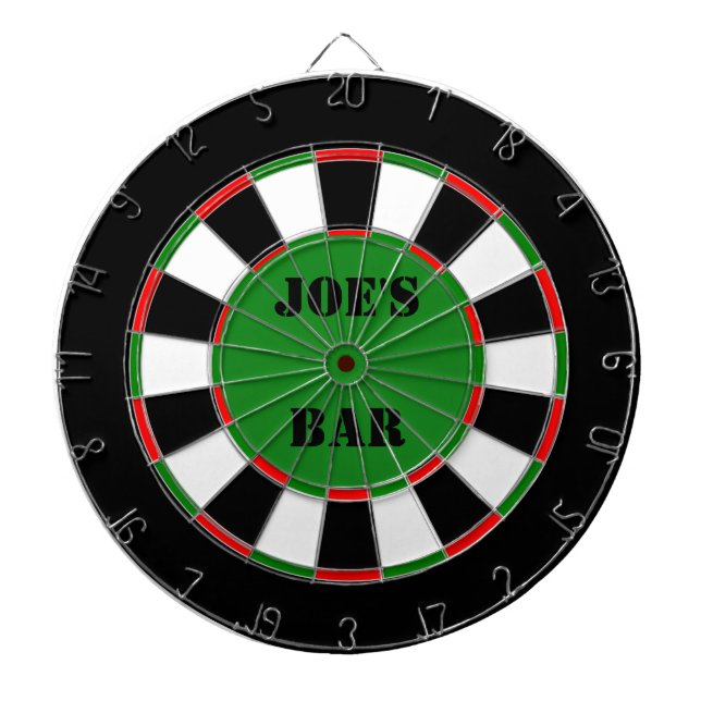 Customizable Your Bar Traditional Dart Board (Front)