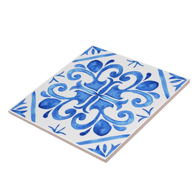 Customizable Your Design Decorative   Tile (Side)