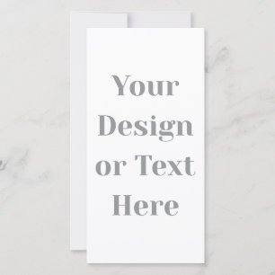 Customizable Your Design or Text Here Personalized Holiday Card