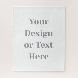 Customizable Your Design or Text Here Personalized Jigsaw Puzzle