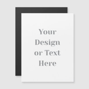 Customizable Your Design or Text Here Personalized Magnetic Invitation