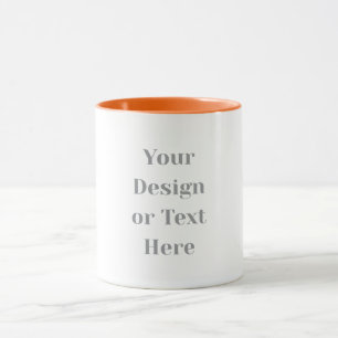 Customizable Your Design or Text Here Personalized Mug