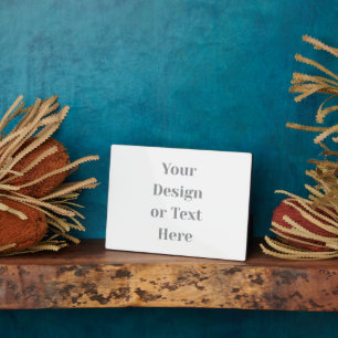 Customizable Your Design or Text Here Personalized Plaque