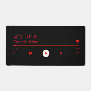 Customizable Your Favorite Music Desk Mat