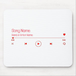 Customizable Your Favorite Music Mouse Pad