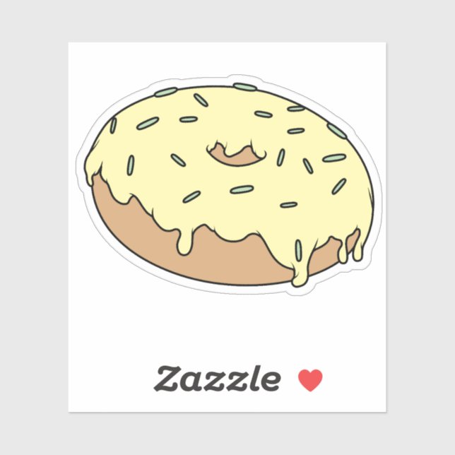 Customizable Your Favourite Doughnut With Sprinkle (Sheet)