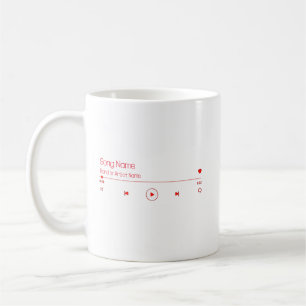 Customizable Your Favourite Music Coffee Mug