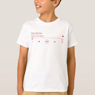 Customizable Your Favourite Music T-Shirt
