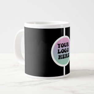 Customizable Your Logo Here branding Large Coffee Mug