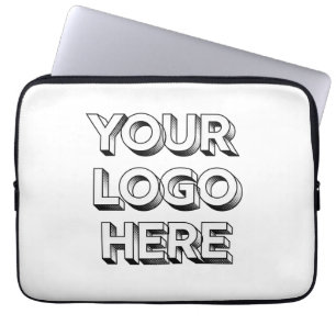 Customizable Your Logo Here Laptop Sleeve