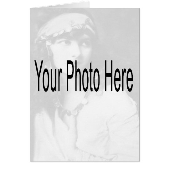 Customizable - Your Photo & Text Card