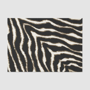 Customizable Zebra Print Tissue Paper