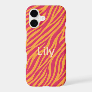 customizable zebra stripes iphone case