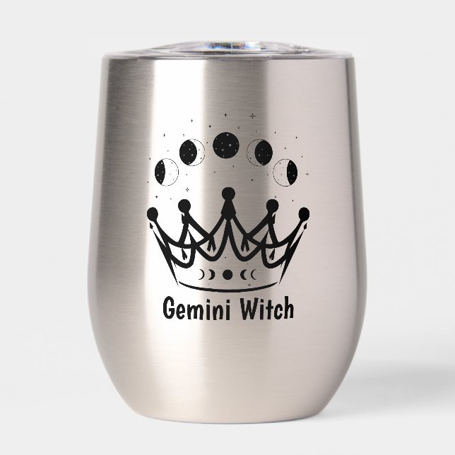 Customizable Zodiac Birthday Gemini Witch Magical (Front)
