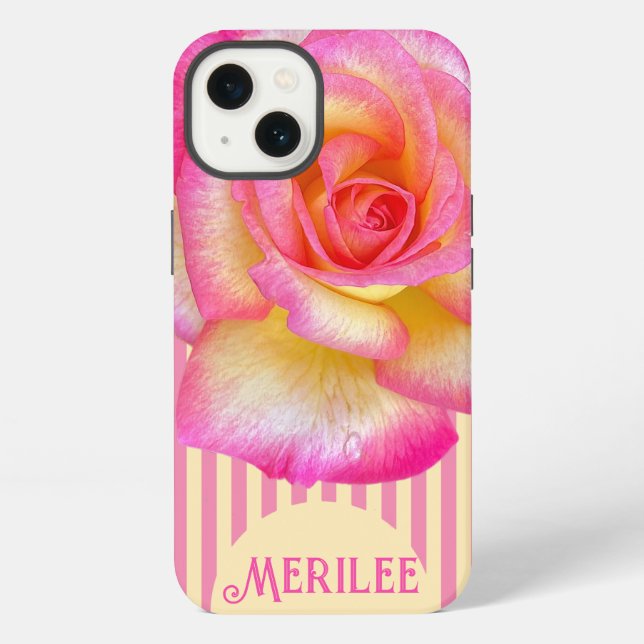 Customizable'Wildflowers' Apple iPhone / iPad case (Back)
